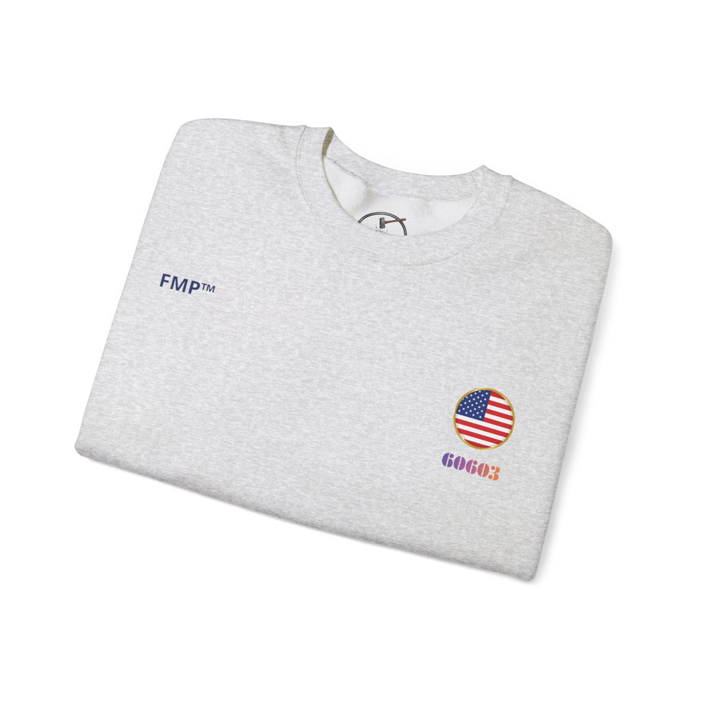 Driven by History, American Dream 100th year Crewneck Sweatshirt | USA Travel Poster