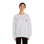 Naturally Canada. Toronto Tower Landscape Crewneck Sweatshirt | Canada Travel Poster
