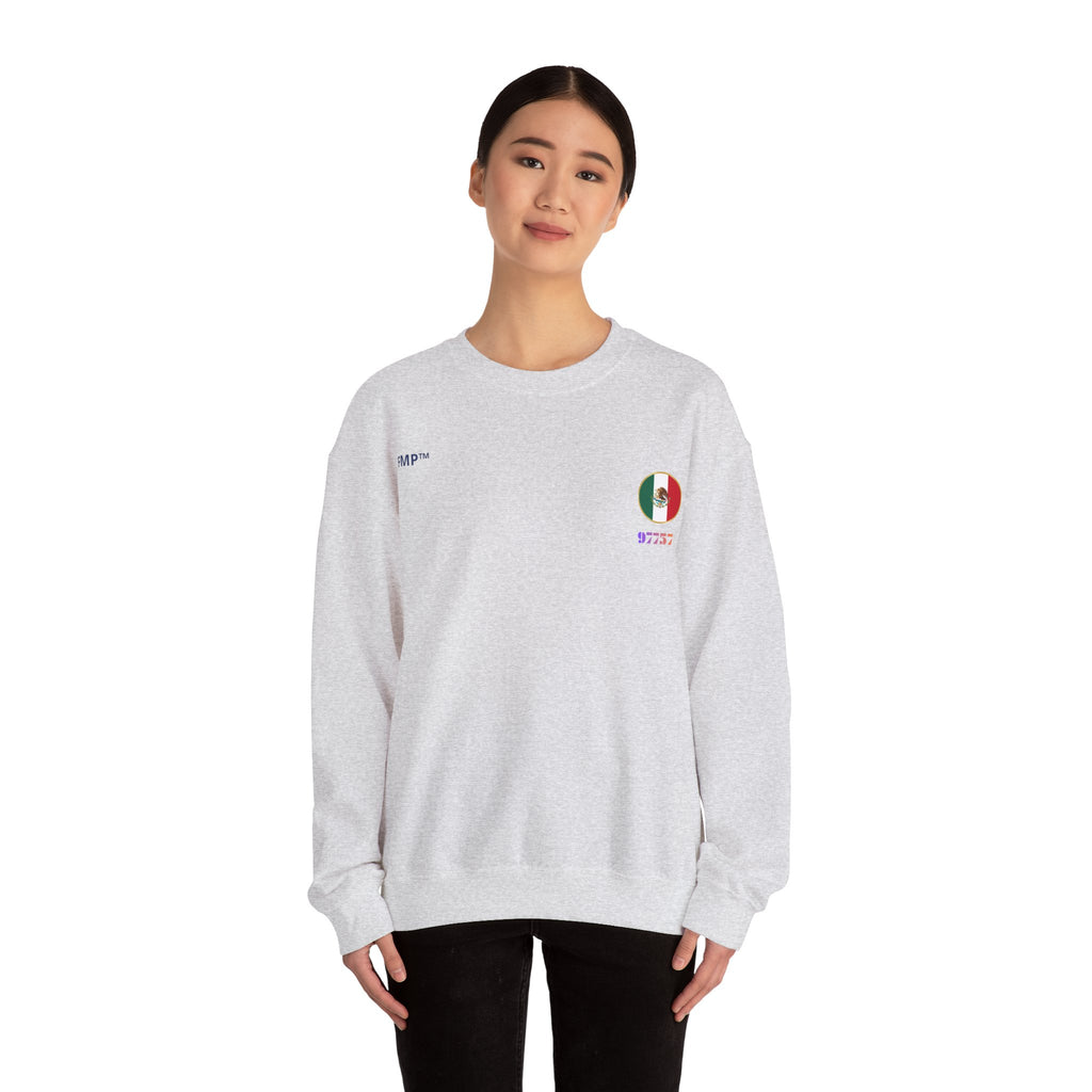 Monument of Eternity. Chichen-itza Temple Crewneck Sweatshirt | Mexico Travel Poster