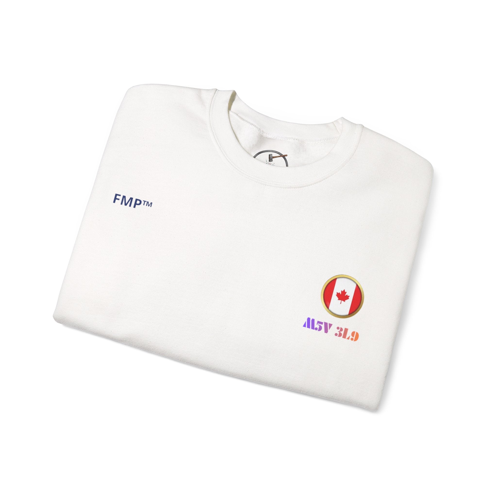 Naturally Canada. Toronto Tower Landscape Crewneck Sweatshirt | Canada Travel Poster