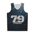 Custom 'The Forge' Basketball Jersey — Personalized Flame Basketball Design