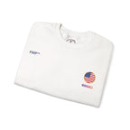 Driven by History, American Dream 100th year Crewneck Sweatshirt | USA Travel Poster