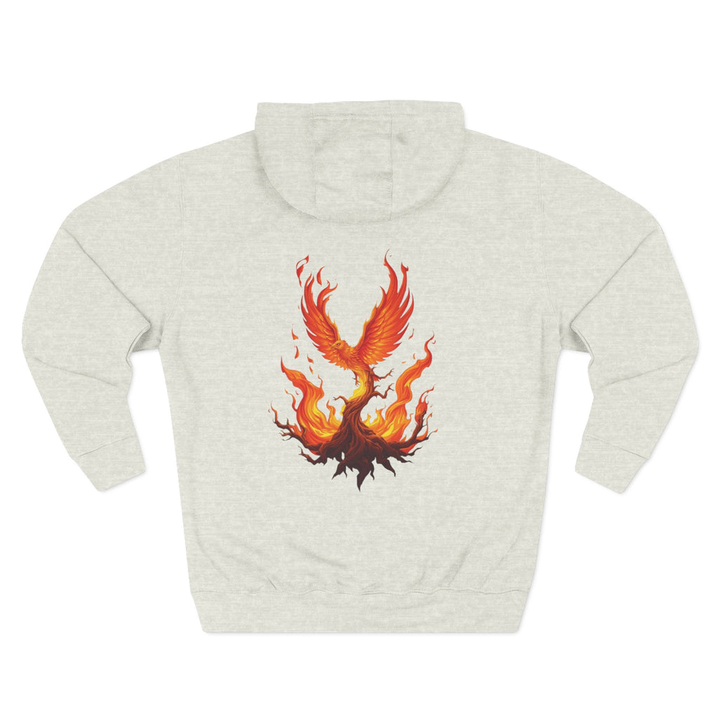 Personalized Pullover Hoodie — Three-Panel Fleece Pullover with customizable images